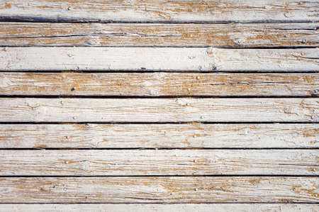 White wooden plank background texture. Wallpaper backdrop