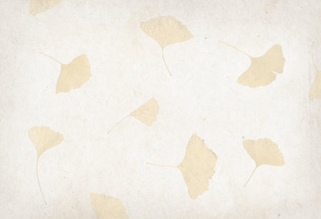 Handmade flower petal paper texture background