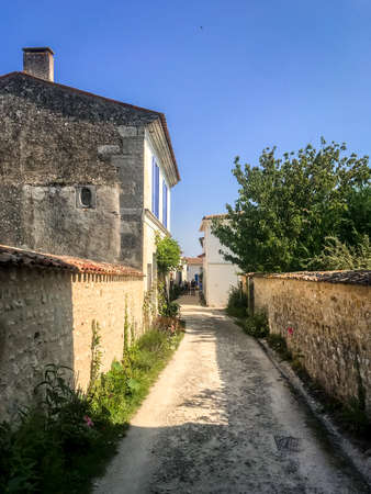 Village of Talmont sur Gironde, Atlantic coast, France