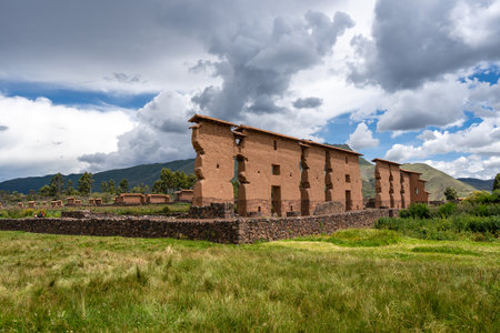 The archaeological site of Raqchi features the remains of the Temple of Wiracocha, an impressive...