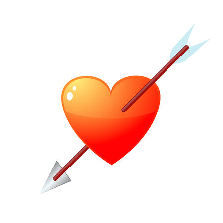 injured heartのイラスト素材