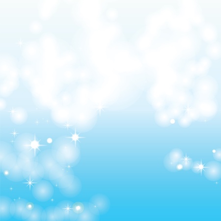 Abstract blurry background of blue divine sky のイラスト素材