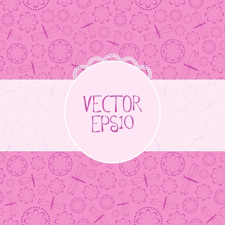 Violet background in vintage styleのイラスト素材