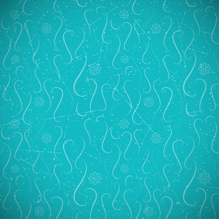 Floral abstract seamless patternのイラスト素材