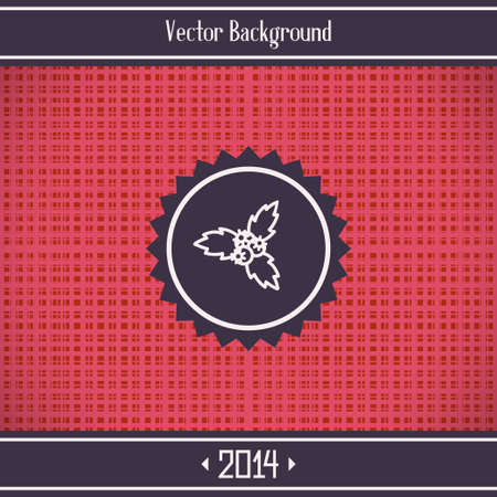 Retro Christmas Background  Vector illustrationのイラスト素材