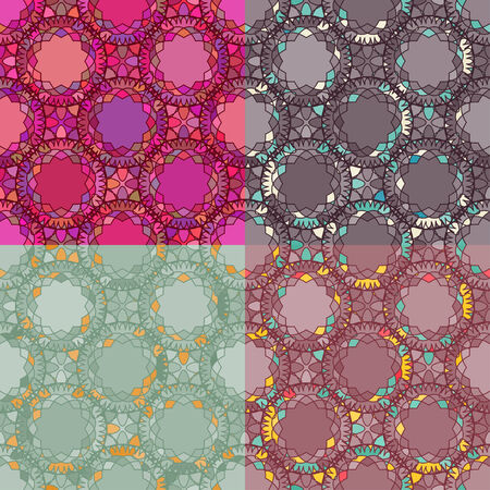 Mosaic seamless textureのイラスト素材