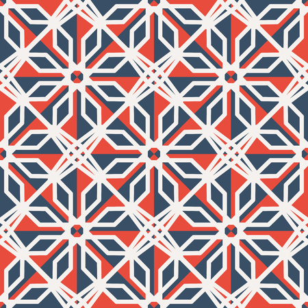 Seamless texture with geometric ornament. Vector patternのイラスト素材