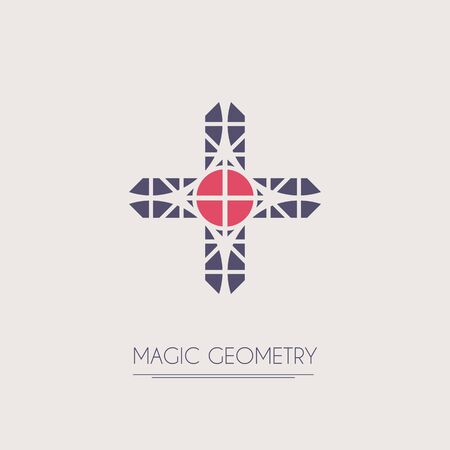 Vector geometric symbolのイラスト素材