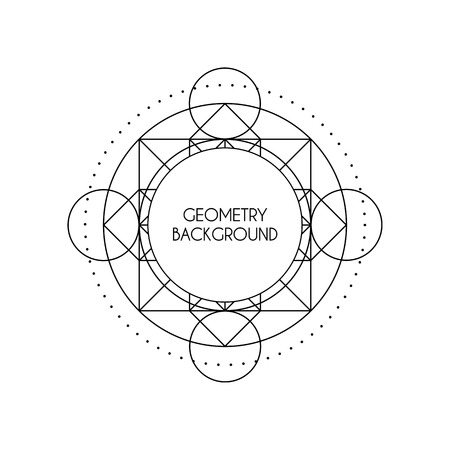 Vector Magic Geometry Backgroundのイラスト素材