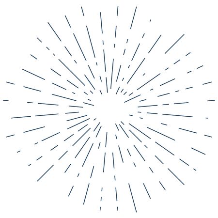 Vector Sunburst Backgroundのイラスト素材