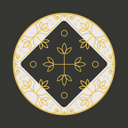 Vector geometric symbolのイラスト素材