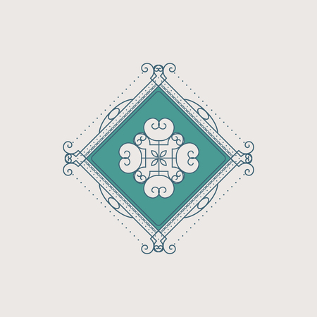 Vector geometric symbolのイラスト素材