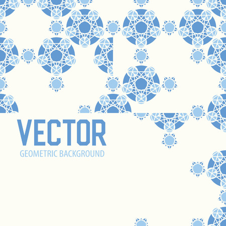 Geometric tiles decoration backgroundのイラスト素材