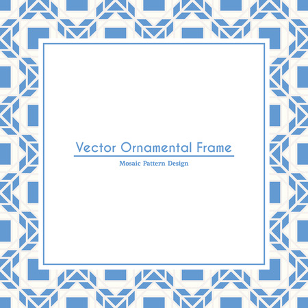 Vector Ornamental Decorative Frameのイラスト素材