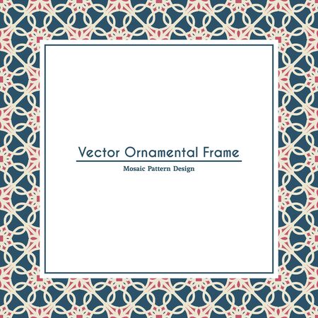 Vector Ornamental Decorative Frameのイラスト素材