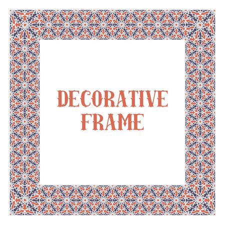 Vector Ornamental Decorative Frameのイラスト素材