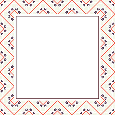 Vector Ornamental Decorative Frameのイラスト素材