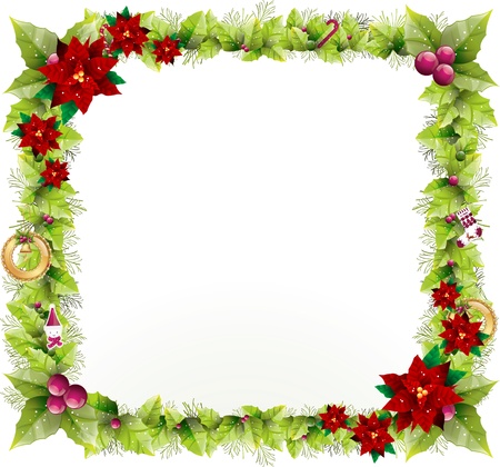 Christmas background design to add any text in the middle.の写真素材