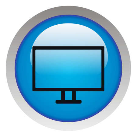 Computer iconの写真素材