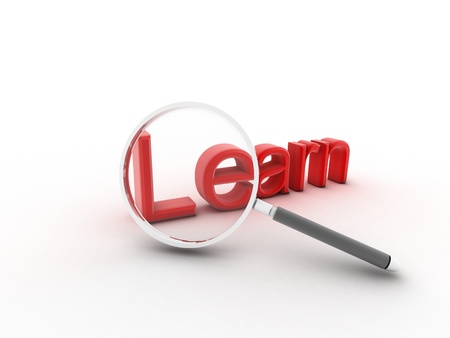 word Learn - education concept の写真素材
