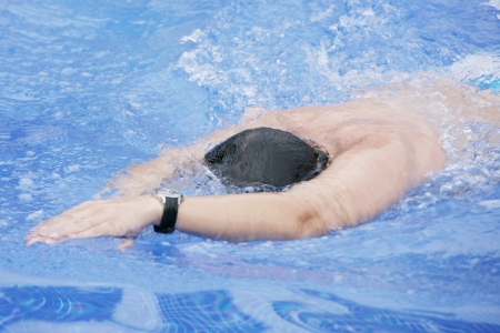 professional swimmer の写真素材