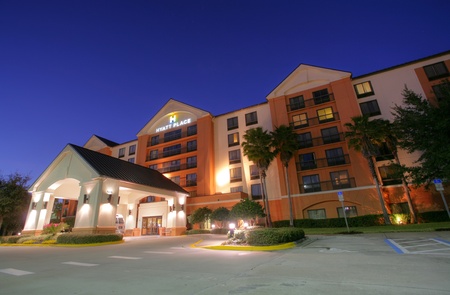 ORLANDO - FEB 2: Hotel Hyatt Regency in Orlando, Florida, USA on Feb 2, 2013. Built in 1999, the hotel presents itself in a contemporary, elegant design with a total of 134 guestrooms and suites. のeditorial素材