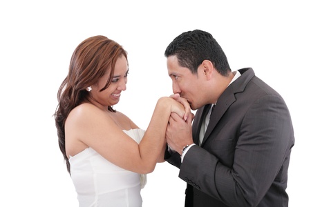 Young couple in love の写真素材