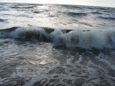 heavy sea surf