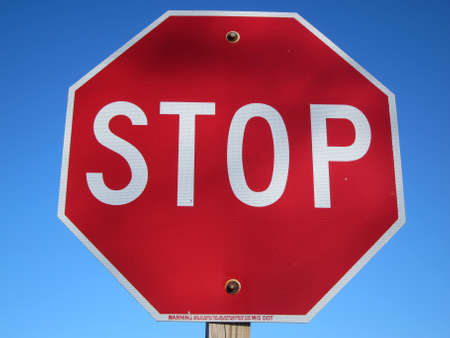 Stop Signの写真素材