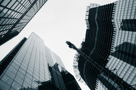 A beautiful, abstract, monochrome details of a London street architecture. Exterior details.