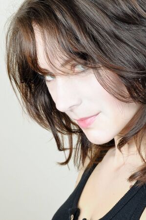 Portrait of a beautiful girlの写真素材