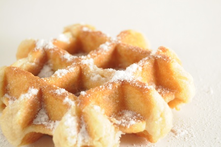 waffles de liegeの写真素材