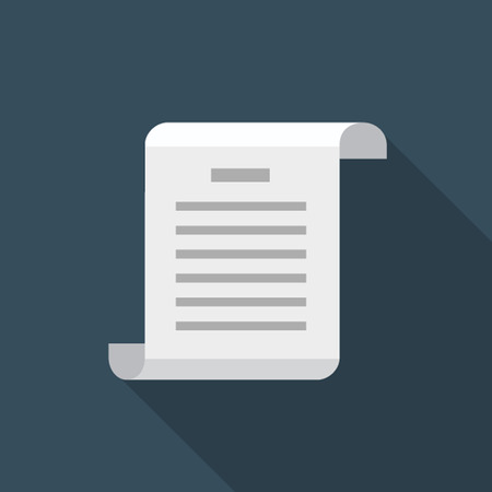 Vector document iconのイラスト素材