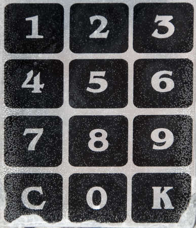 On-door speakerfon keypadの写真素材