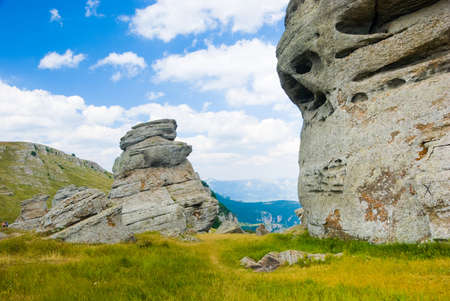 Landmark - Ghost Valley, Demerdji, Crimea, Ukraine.の写真素材