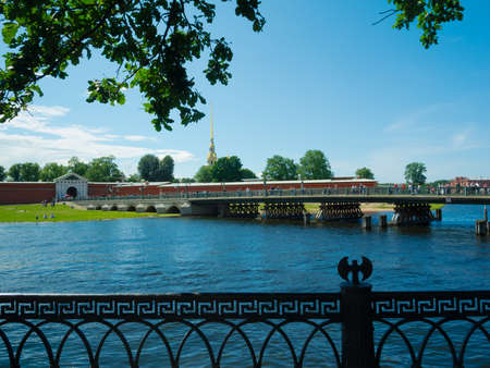 The Peter and Paul Fortress, St. Petersburg, Russiaのeditorial素材