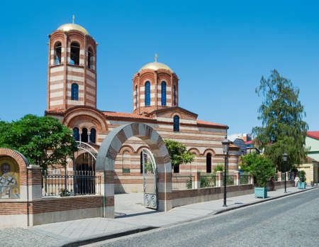 BATUMI, GEORGIA - JULY 7: St. Nicholas Orthodox Church on July 7, 2013 in Batumi, Georgia. This...