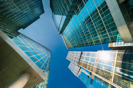 MOSCOW - AUGUST 09: Moscow City at the day on August 09, 2013, Russia. Moscow-city is a modern...