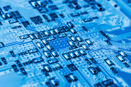 System, Motherboard, computer and electronics modern background