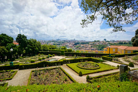 Cityscape from Garden Crystal Palace, Porto, Portugalの写真素材