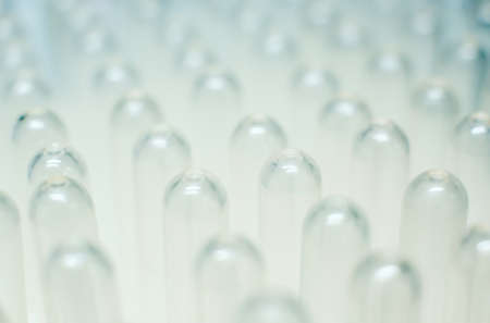 Medical background with many test tubesの写真素材