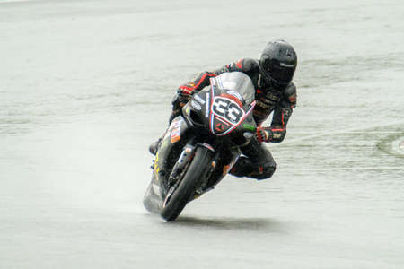 MOSCOW - JUNE 5: Unidentified rider participates in the Race Cup Moscow Region Governor on June 5,...
