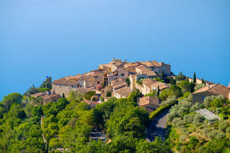 Sainte Croix Du Verdon Provence, Alpes, France - View of the placeの写真素材