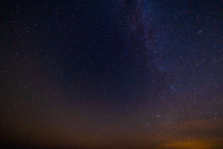 Breathtaking starry sky at night
