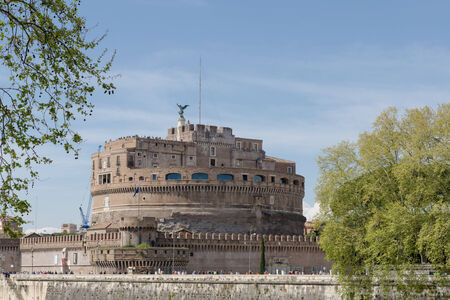 Castel Sant Angelo, Rome, Italyのeditorial素材
