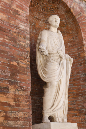 roman statue, Rome, Italyの写真素材