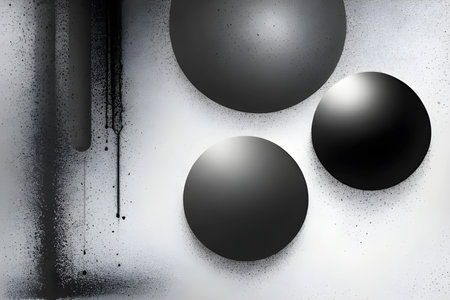Black and white background in grunge style generative AIの素材