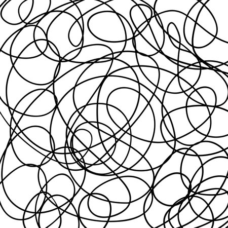 doodle sketchy pen and scrible isolated on white background .vector illustration