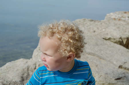 Looking Outの写真素材