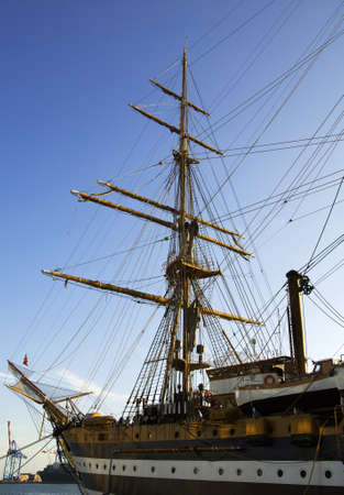 Historical italian tall ship